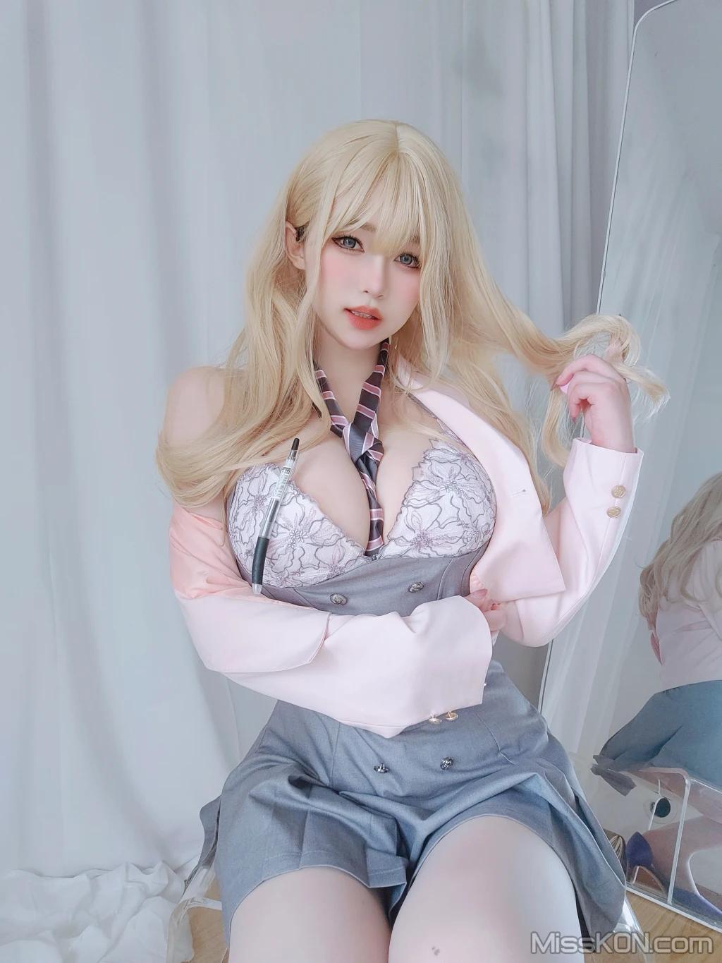 Coser@女主K: 催眠傲娇的前辈 (78 photos)(49)