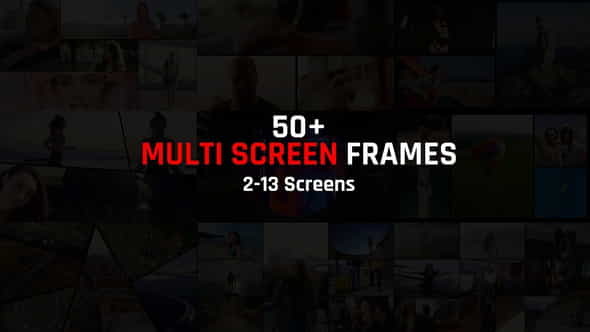 Multi Screen Frames Pack - VideoHive 29641457
