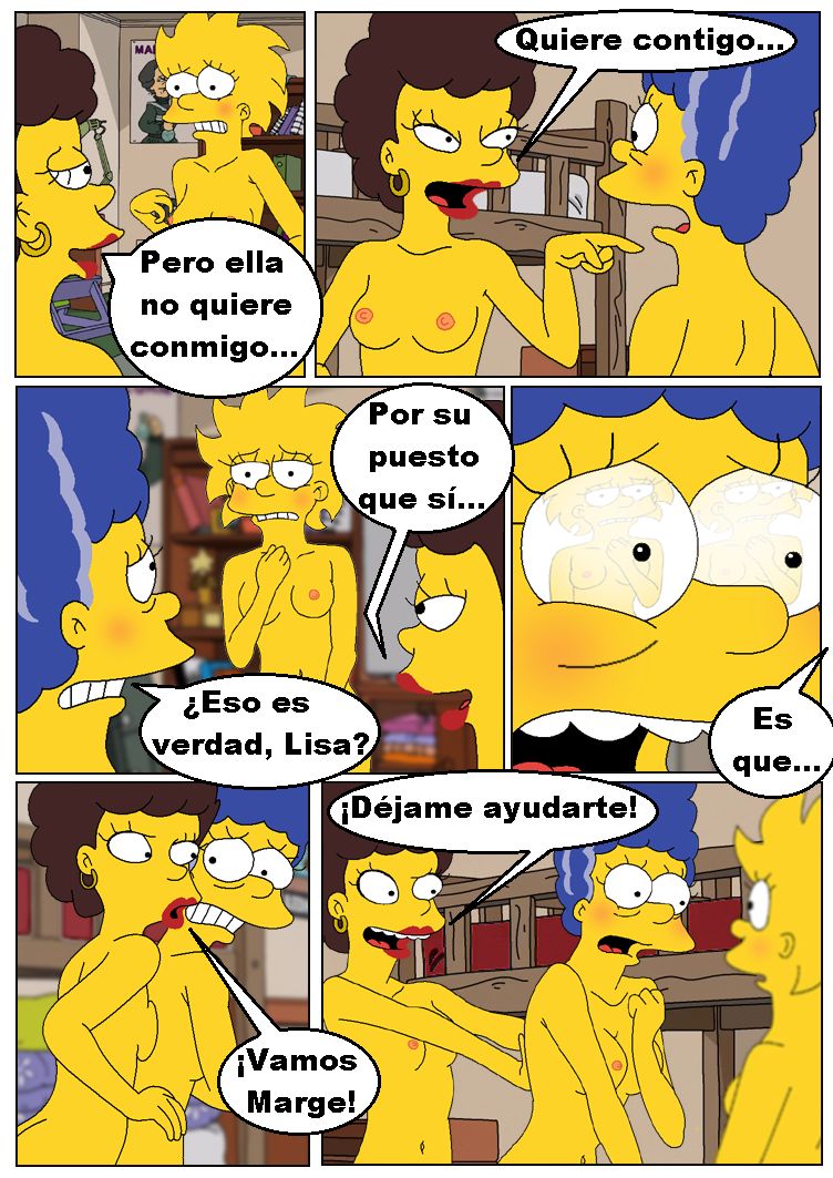 Lisa en la Universidad – Comic XXX - 7