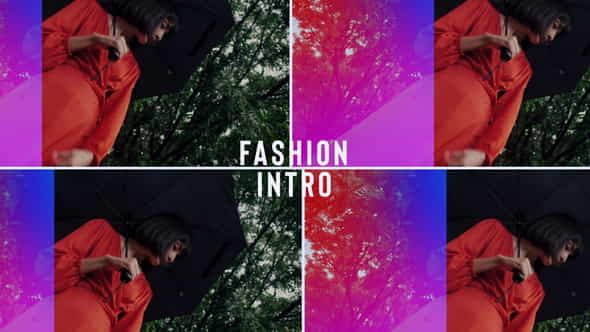 Fashion Gradient Intro - VideoHive 22419266