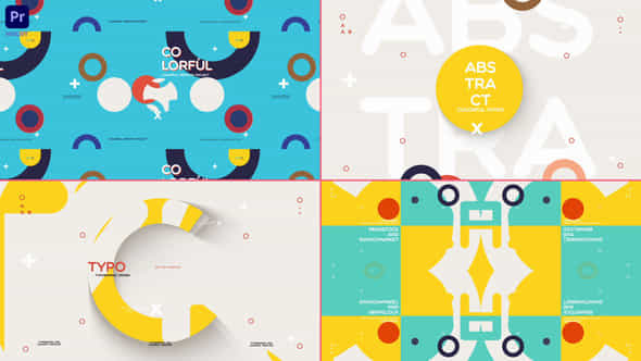 Abstract Colorful Intro - VideoHive 49643231