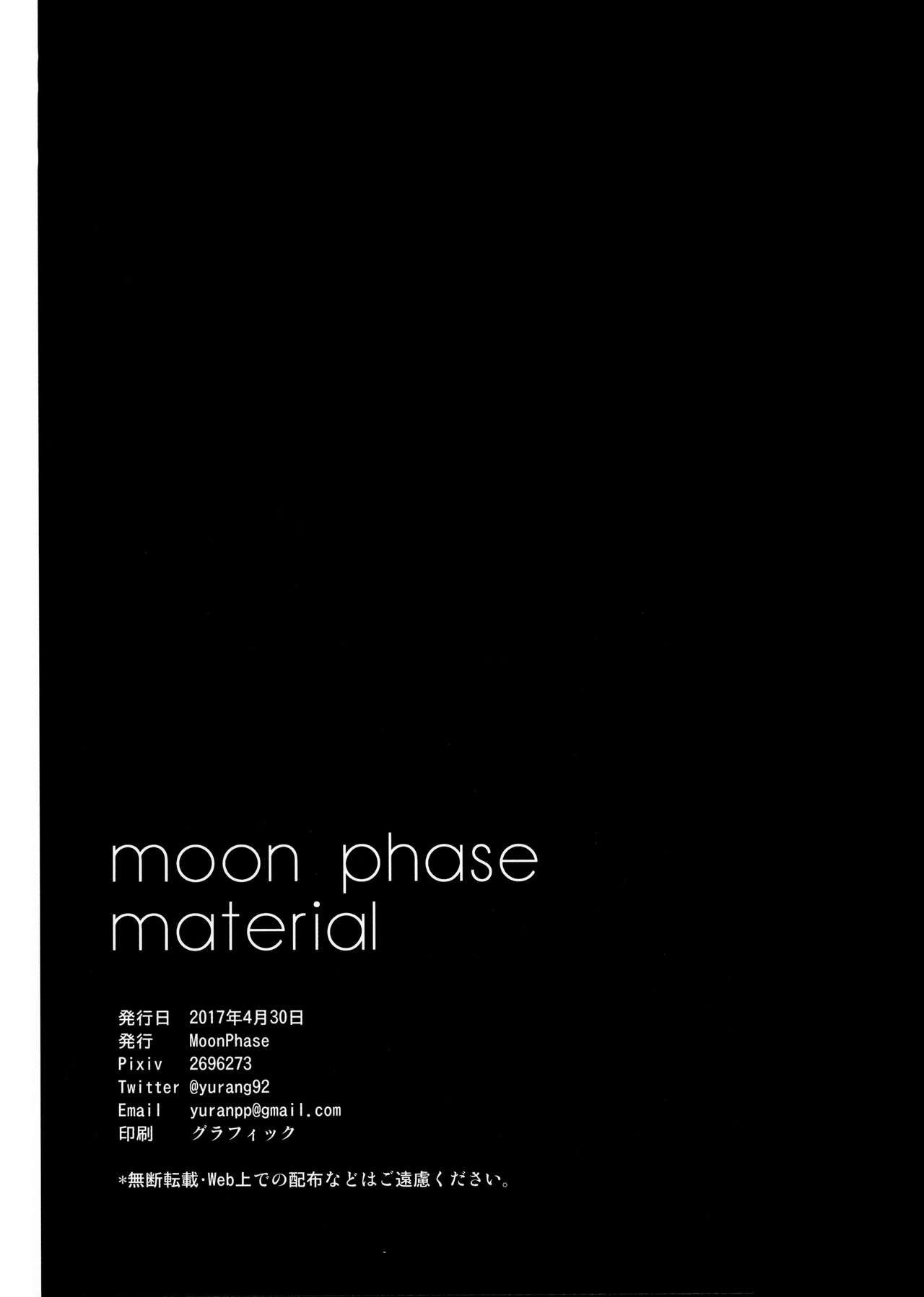 Moon Phase Material - 24