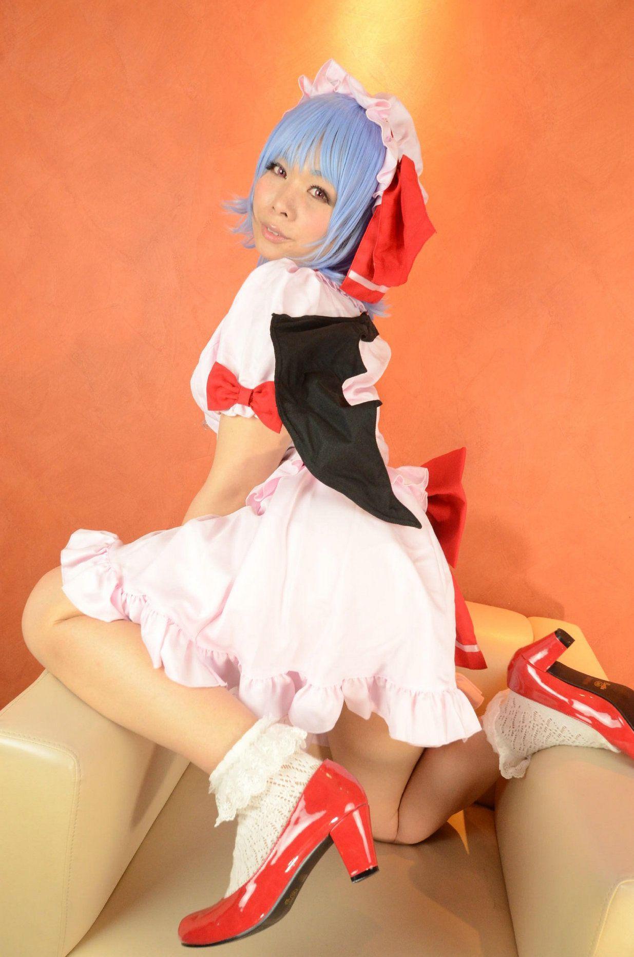 岡田ゆい (Okada Yui) 《Touhou Project》Remilia Scarlet+Flandre Scarlet [どてちん販売所] 写真集(88)