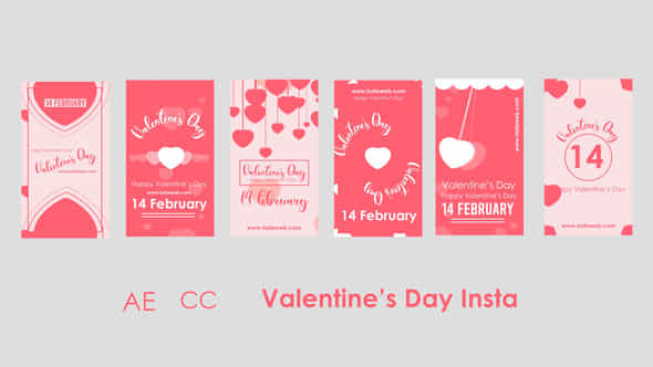 Valentines Day Instagram - VideoHive 50247028