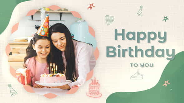 Fun Happy Bithday Slideshow - VideoHive 37173913