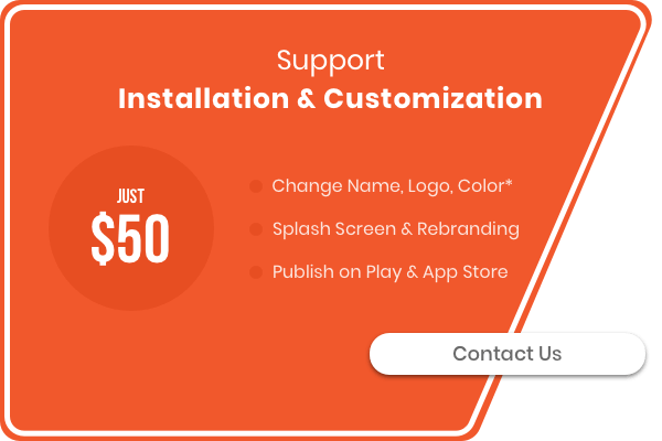Codecanyon App Installation and setup service