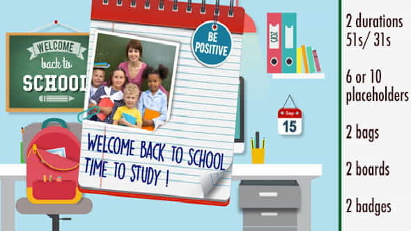 Back to School - VideoHive 12508402