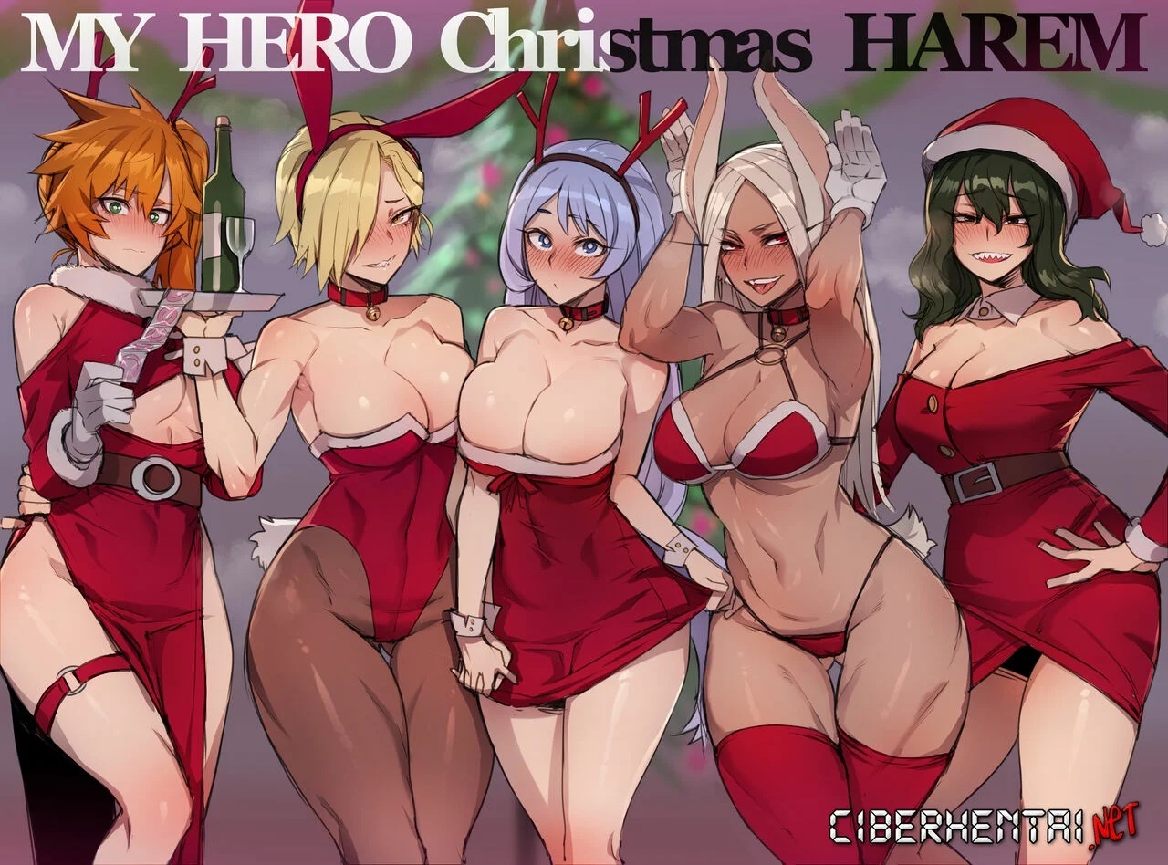 MY HERO Christmas HAREM (Full color) - 0