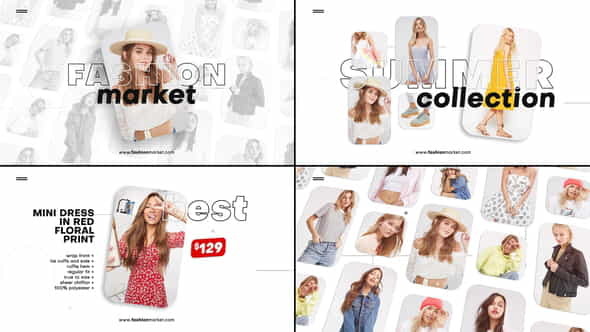 Fashion Market Promo - VideoHive 26669551