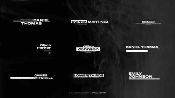 Creative Lower Thirds Ae - VideoHive 51526623