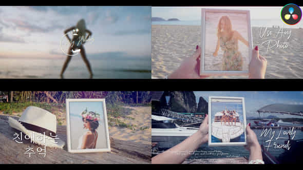 Slideshow My Holiday For Davinci Resolve - VideoHive 55571547