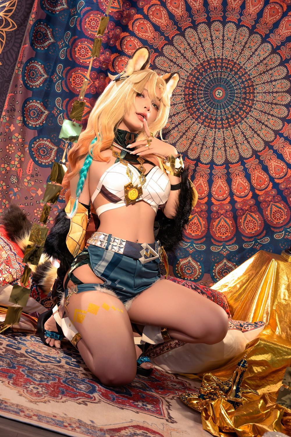Cosplay Umeko.J – Xilonen Genshin Impact(2)