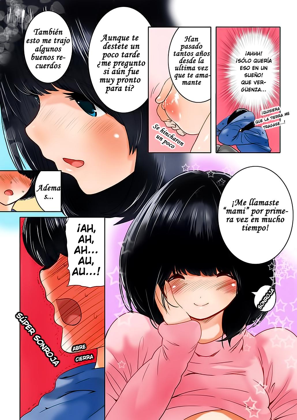 Omamagoto Hasegawa-san chi no Oyakokankei Ichiwame Haha to Oppai Color Sin Censura Chapter-1 - 19