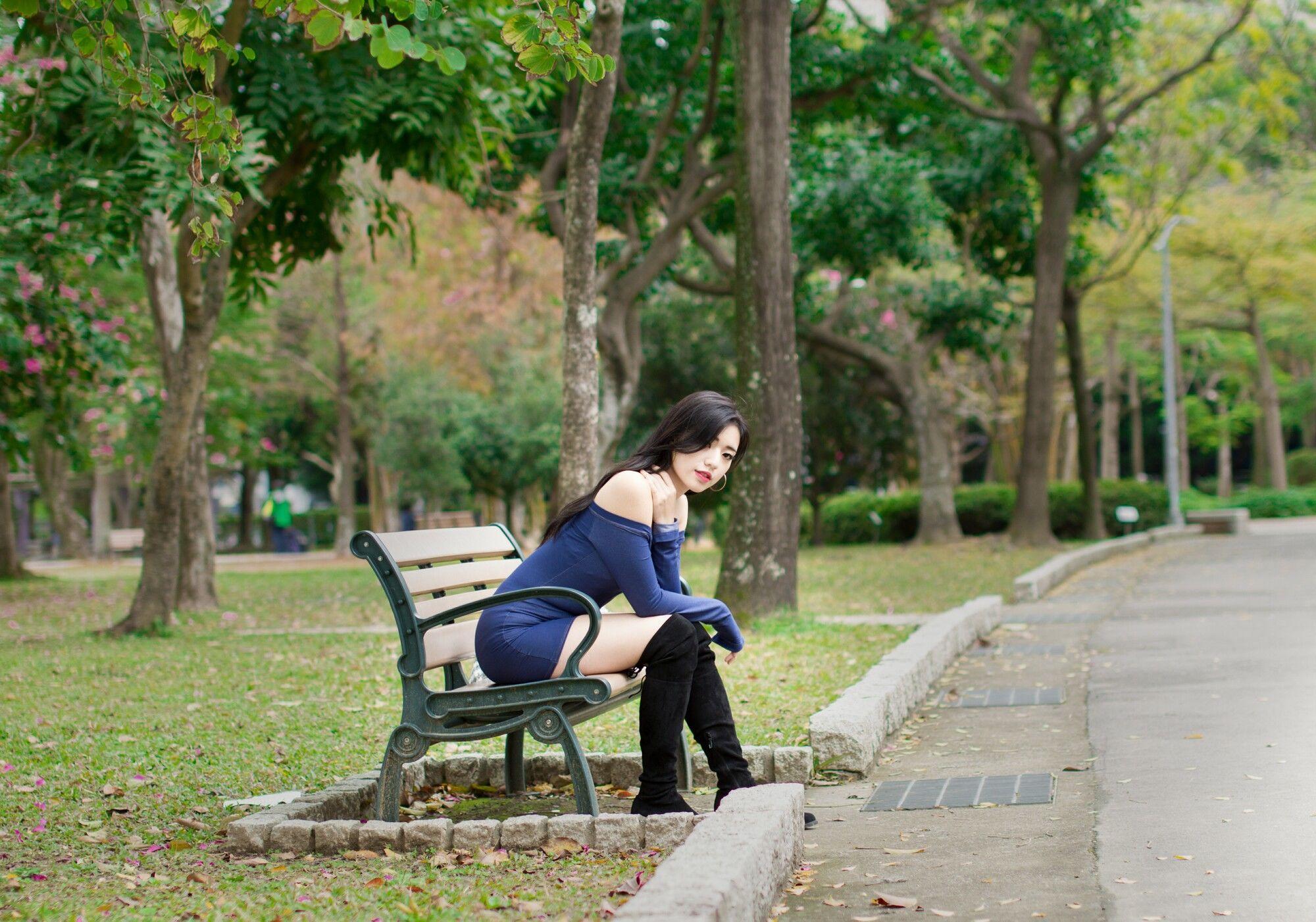 [台湾网红美女] 谢立琪 大安森林公園 写真集(10)