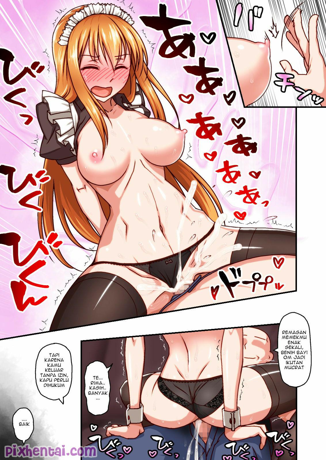 Komik hentai xxx manga sex bokep memesan jasa seks maid cafe 16