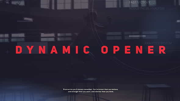 Dynamic Opener - VideoHive 20906258