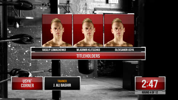 Complete Onair Boxing Package - VideoHive 11291476