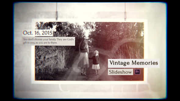 Vintage Slideshow - VideoHive 23908721