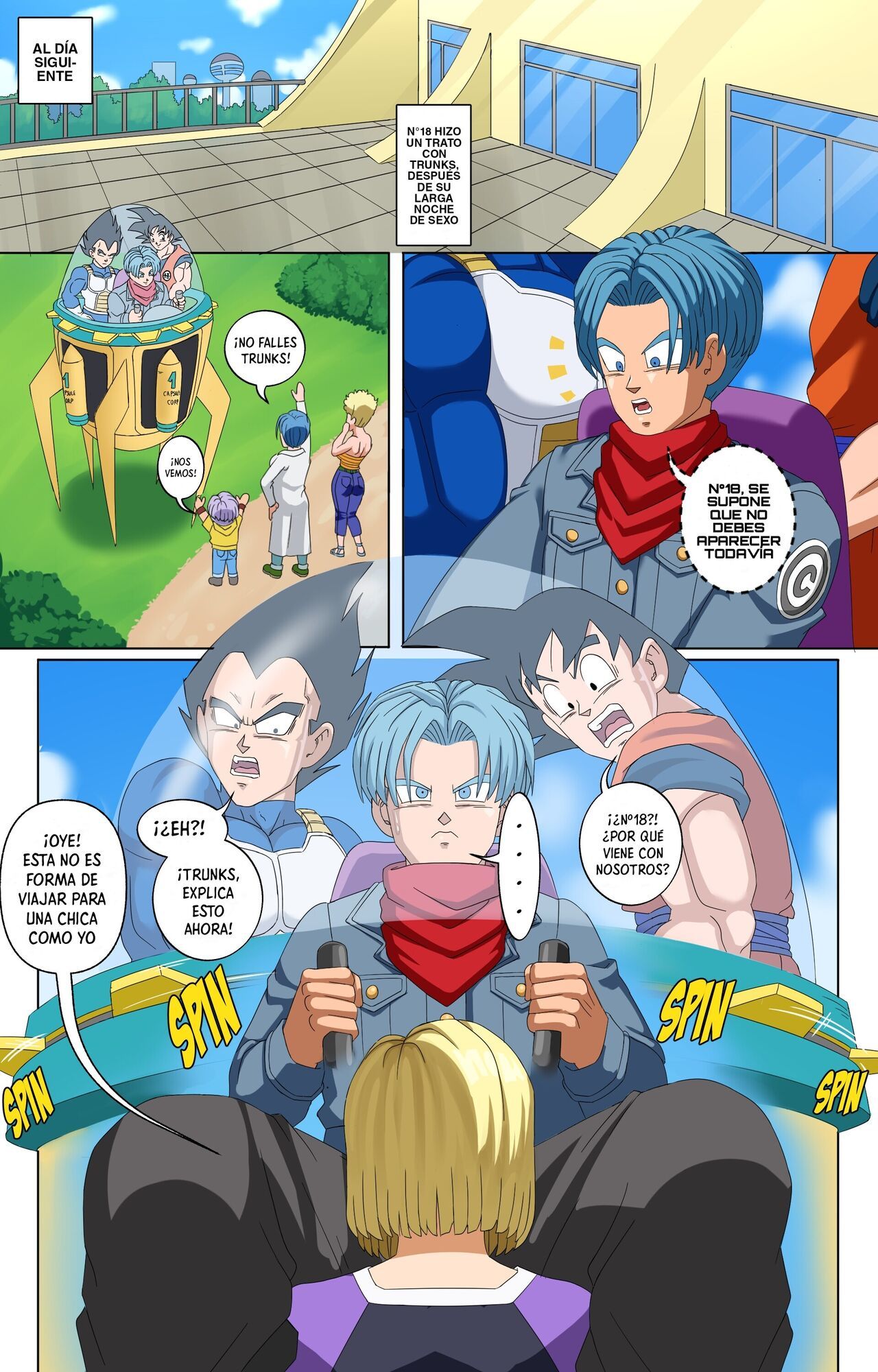 [Pink Pawg] Meeting Android 18 Yet Again Conociendo Al Androide 18 ¡Una Vez Más! (Dragon Ball Super) [Spanish] [Mister_Dark]