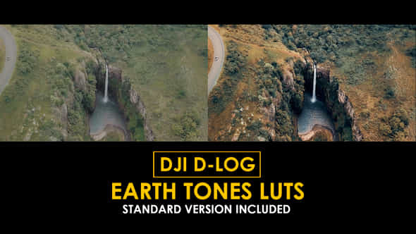 Dji Dlog Earth Tones Luts - VideoHive 50848467