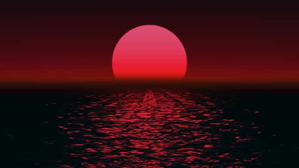 Red Sea Sunset - VideoHive 32503173
