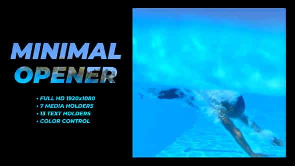 Minimal Opener Fcpx - VideoHive 49029356