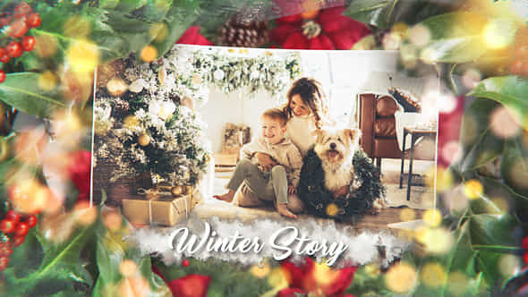 Christmas Story Winter Slideshow - VideoHive 34936335