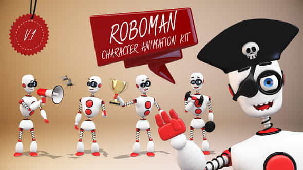 Roboman - Character Animation Kit - VideoHive 22586843