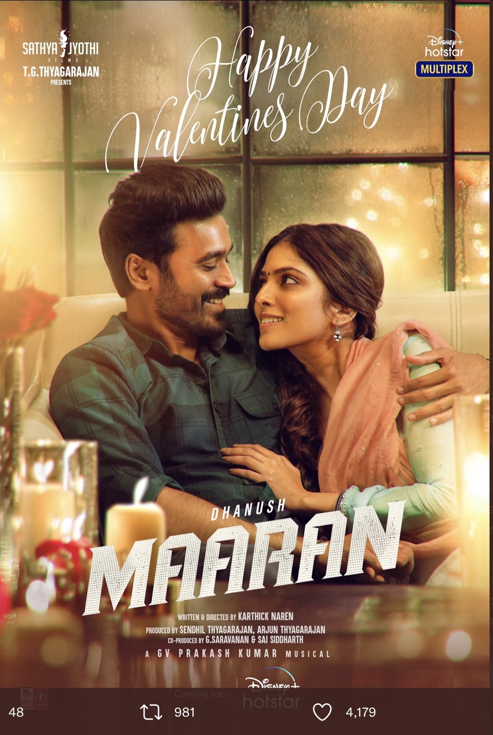 Maaran 2024 Hindi Dubbed Movie 720p WEBRip 1Click Download