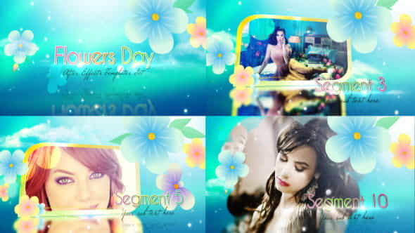 Flowers Day Promo Worker - VideoHive 2951129