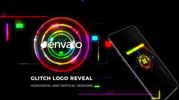 Glitch Logo Reveal - VideoHive 23872289