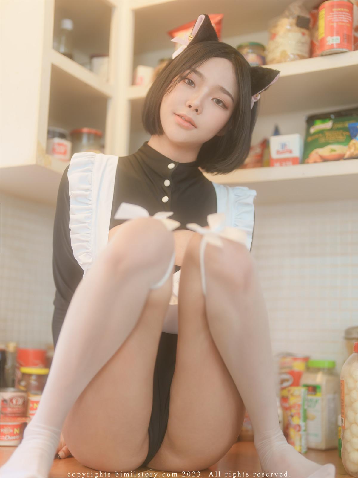 Mina 민아, [Bimilstory] Black Cat Mina Set.01(49)