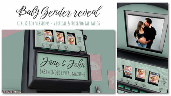 Baby Gender Reveal Girl Or Boy - VideoHive 58367569