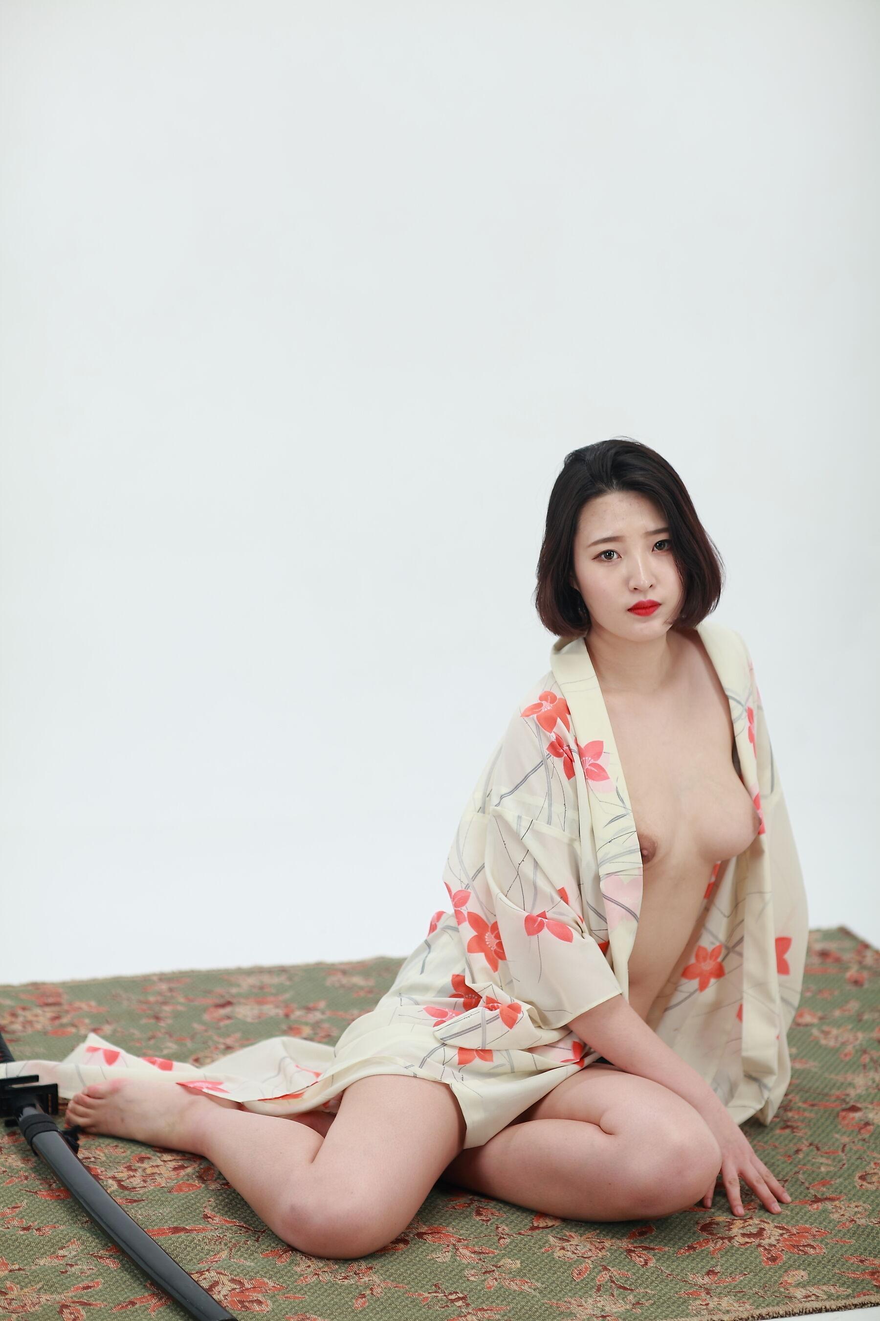 韩模人体 韩模尤娜（유나）人体私拍套图(52)