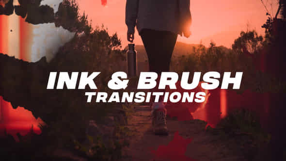 InkBrush Transitions - VideoHive 36362594