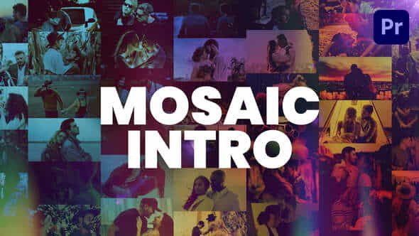 Mosaic Intro - VideoHive 34267772