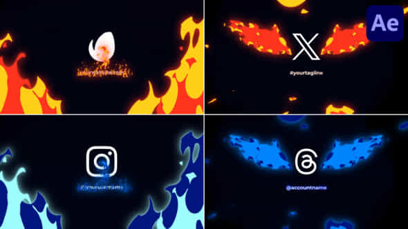 Firebirds Logo Pack For After Effects - VideoHive 51373542