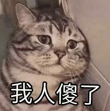傻了