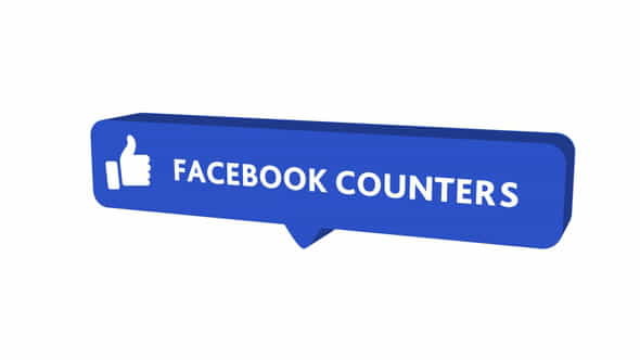 Facebook Counter Pack - VideoHive 24683929
