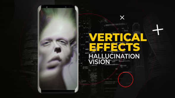 Vertical Hallucination Vision Effects After Effects - VideoHive 54307414