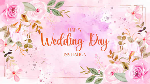 Wedding Invitation I Wedding Titles - VideoHive 50923068