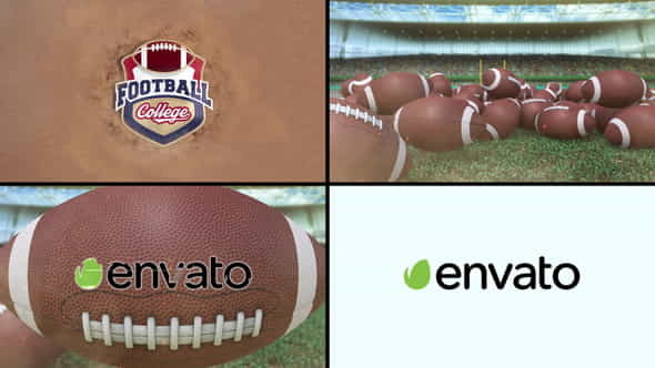 American Football Logo - VideoHive 39716463