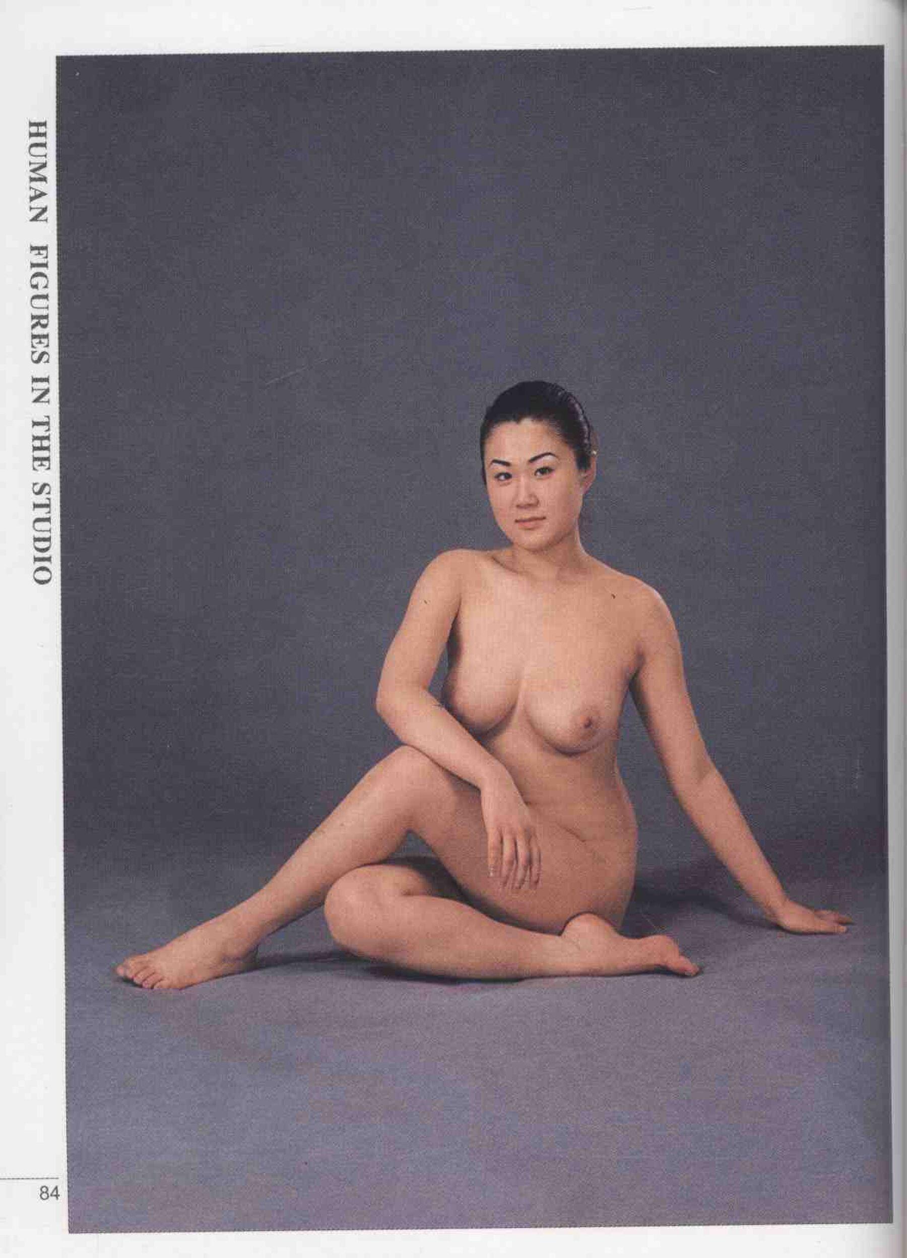 书籍扫描 实用人体模特摄影·坐姿篇(89)
