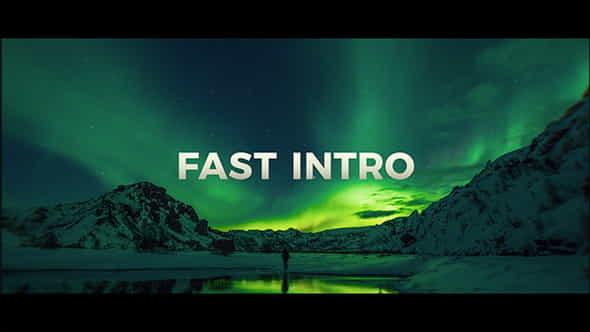 Fast Intro - VideoHive 21363903