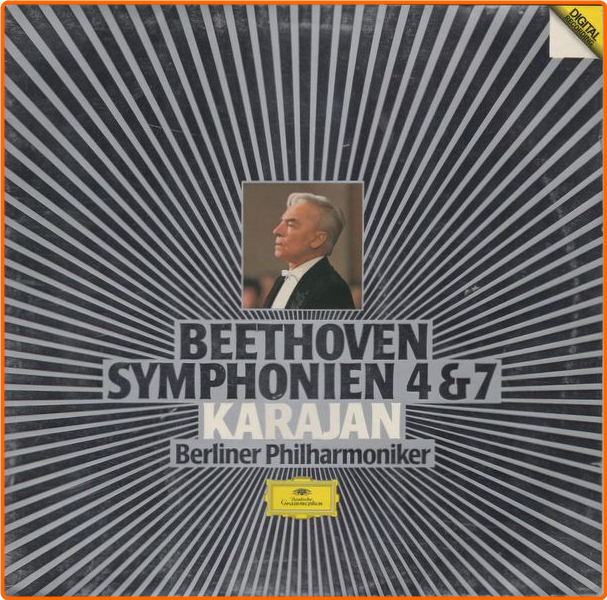 Beethoven Symphonien 4 & 7 Berliner Philharmoniker, Herbert Von Karajan Vinyl GNyDcIXU_o