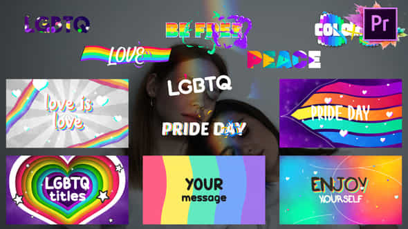 LGBTQ Titles - VideoHive 27823556