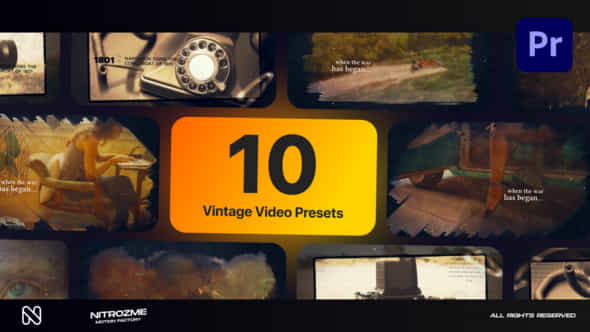 Vintage Typography - VideoHive 44906335