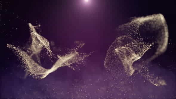 Abstract Particles Storm - VideoHive 29831190