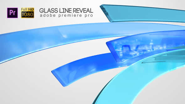 Glass Line Reveal - VideoHive 23908957