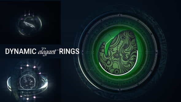 Dynamic Rings Logo - VideoHive 20479443
